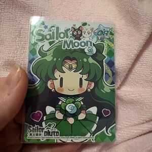 Japanese sailor moon card of sailor Neptune, Chibi